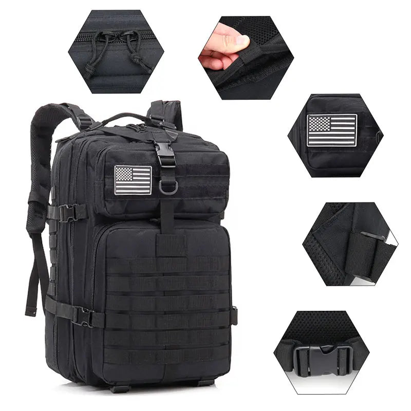 Ergonomic, heavy-duty backpack for EMTs, nurses, and field medics
